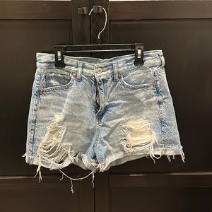 American Eagle Denim Mom Shorts